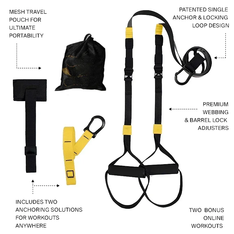 Wettbewerbsfähige Version Trx- – Yoga Fitness Resistance Band Bewertung und Preis